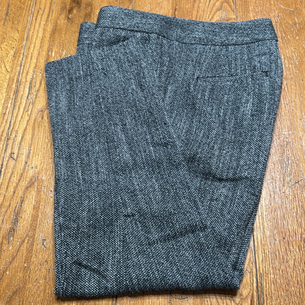 Ann Taylor Black Mulit Ankle Pant 8P